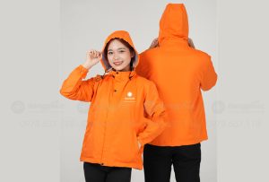 May và in áo gió Đại học Đại Nam