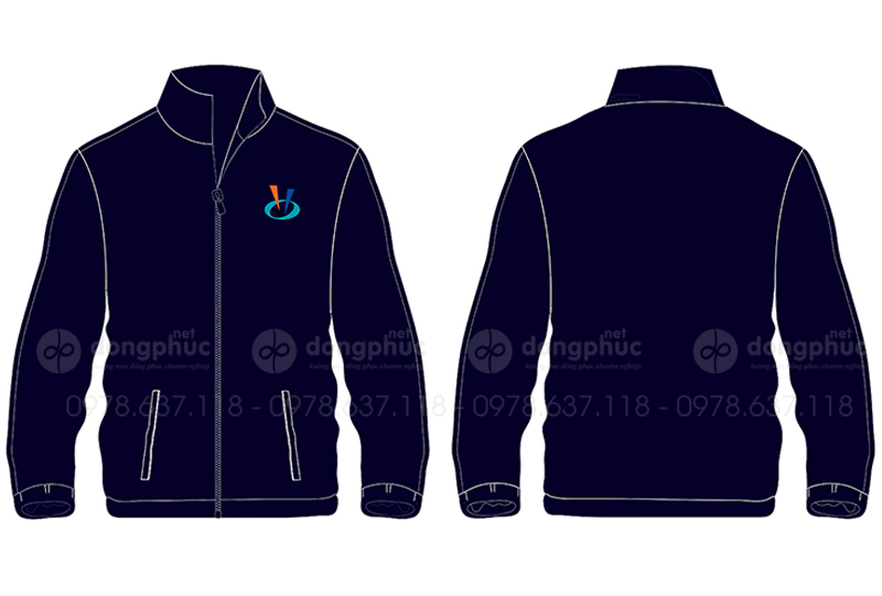 May và in áo gió đồng phục IRI