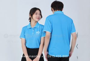 May và in áo màu xanh da trời Lớp 12B kỉ niệm 40 năm Ngày trở về 1983-2023