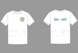 May và in áo Lớp 514 407 Học viện tài chính niên khóa 2009-2013