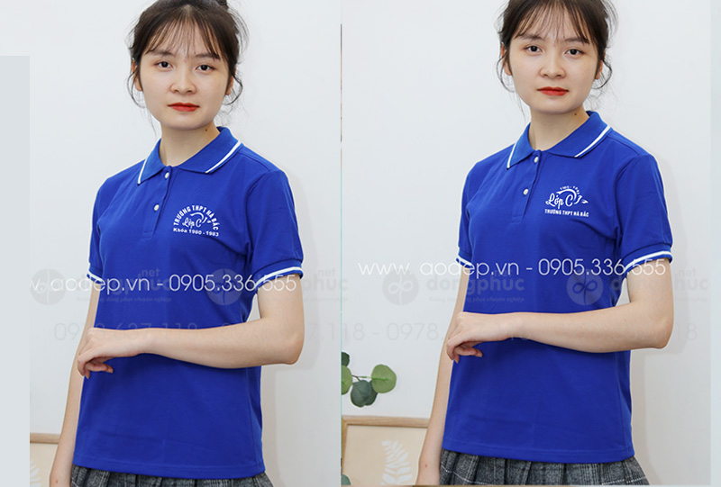 May và in áo Lớp C 1980-1983 Trường THPT Hà Bắc