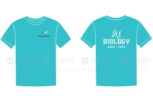 May và in áo Lớp A1 Biology 2022-2025 Trường THPT Chuyên khoa học tự nhiên