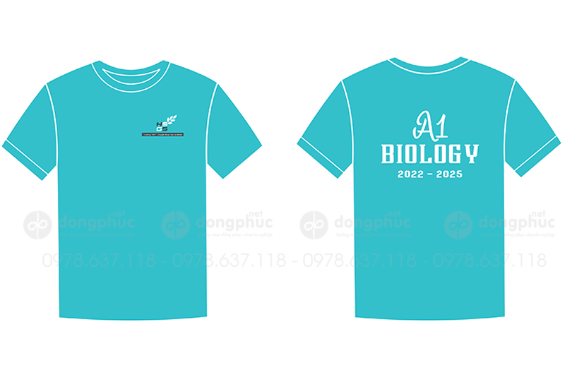 May và in áo Lớp A1 Biology 2022-2025 Trường THPT Chuyên khoa học tự nhiên