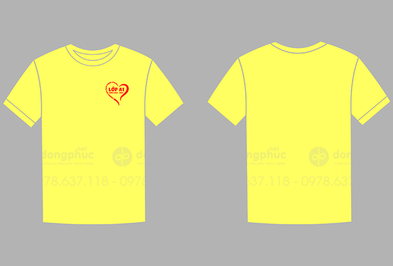 May và in áo Lớp A1 Khóa 2023-2027 Trường THCS Nam Trung Yên