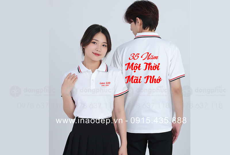 May và in áo Lớp Love 12D 35 năm Một thời mãi nhớ