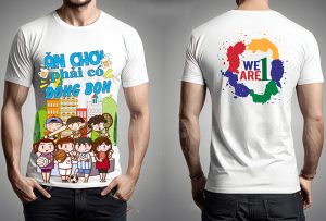 May và in áo phông Ăn chơi phải có đồng bọn - We are 1
