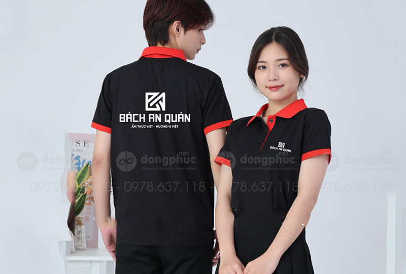 May và in áo phông đồng phục Bách An Quán