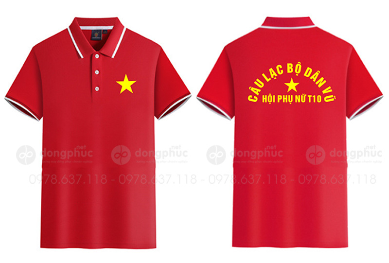 May và in áo phông Câu lạc bộ dân vũ Hội phụ nữ T10