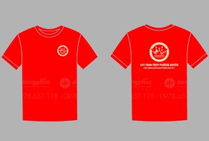May và in áo phông cổ tròn Công ty TNHH TMTP Phương Huyền