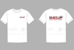 May và in áo phông đồng phục Công ty Bmes Uni