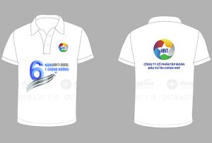 May và in áo phông Công ty Cổ phần Tập đoàn đầu tư tài chính HNT