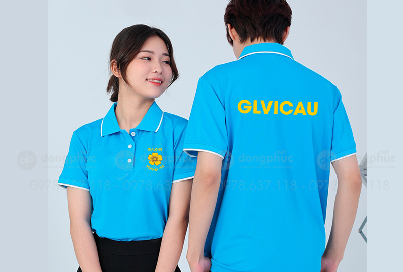 May và in áo phông Công ty GiaLong Victoria AU Glvicau