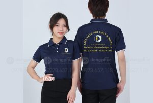 May và in áo phông đồng phục Công ty Kiến trúc nội thất D-Home
