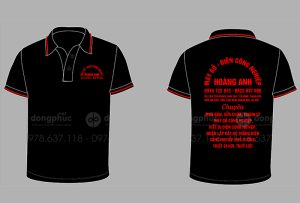 May và in áo phông Công ty Máy đồ điện công nghiệp Hoàng Anh