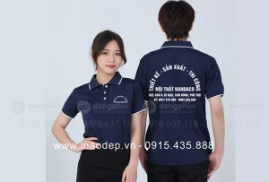 May và in áo phông Công ty nội thất Handaco