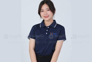 May và in áo phông màu tím than Công ty PSVHomes