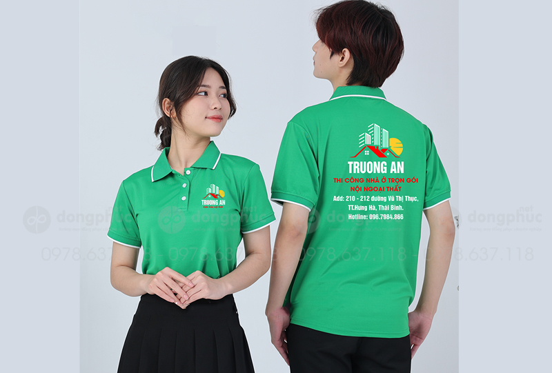 May và in áo phông Công ty thi công nhà ở trọn gói Trường An