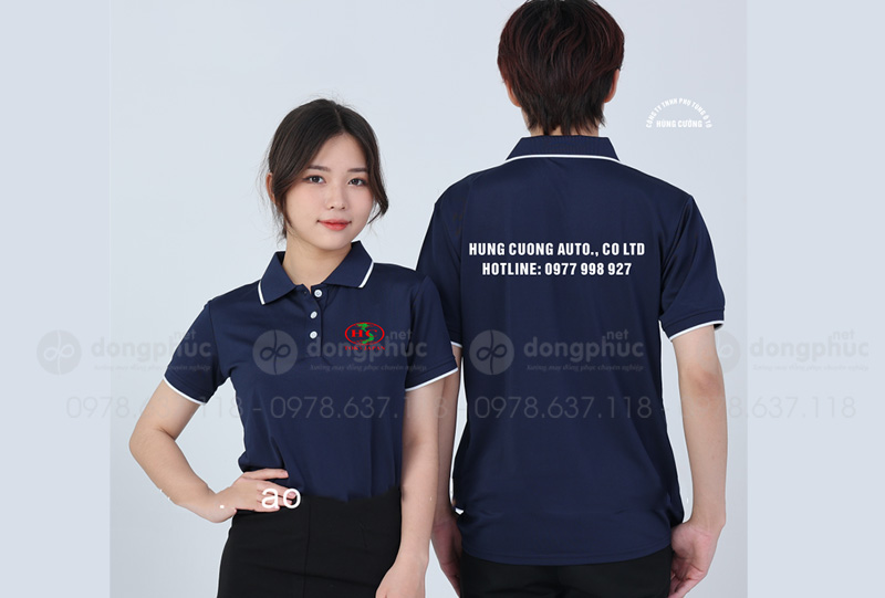May và in áo phông Công ty TNHH phụ tùng ô tô Hùng Cường