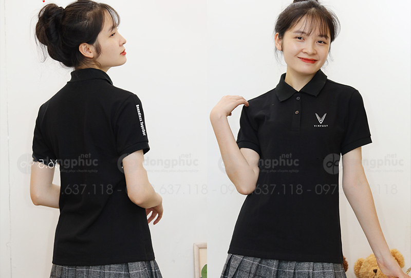 May và in áo phông Công ty Vinfast