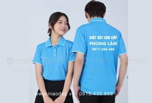 May và in áo phông Cửa hàng giặt sấy cao cấp Phong Lâm