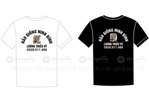 May và in áo phông Cửa hàng Hầu giống Ninh Bình