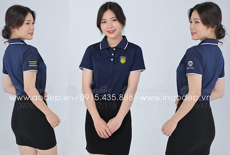 May và in áo phông đồng phục 365 Bauser Skytex