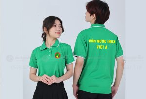 May và in áo phông đồng phục Bồn nước Inox Việt Á
