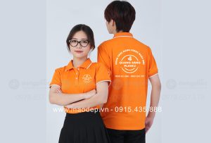 May và in áo phông đồng phục Công ty Quang Sáng Pleiku