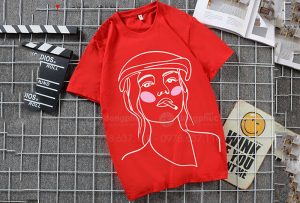 May và in áo phông đồng phục đẹp màu đỏ