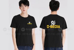 May và in áo phông đồng phục D-Media