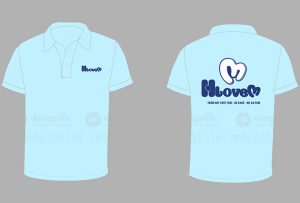 May và in áo phông đồng phục Hlove