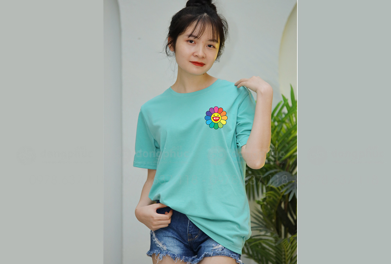 May và in áo phông đồng phục K19
