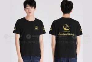 May và in áo phông đồng phục KimHaiThien