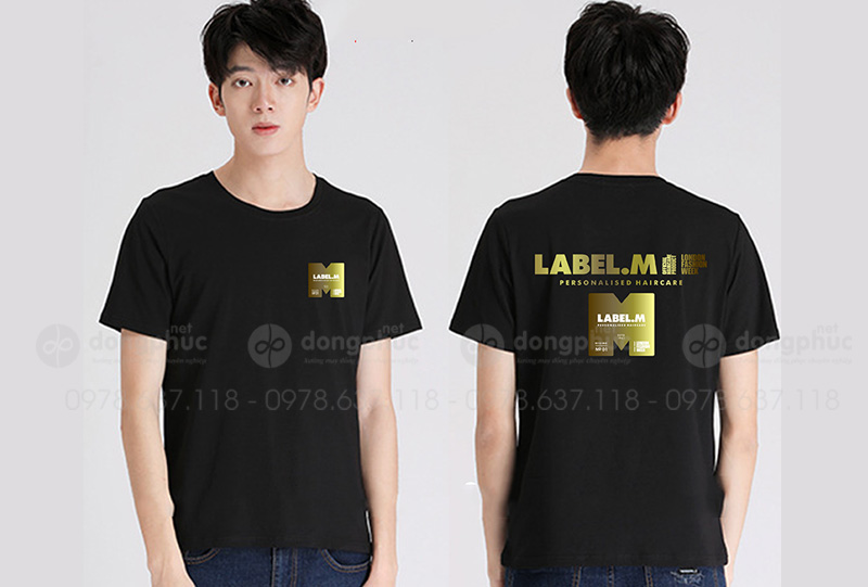 May và in áo phông đồng phục Label.M