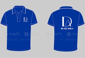 May và in áo phông đồng phục Nội thất Đông Á