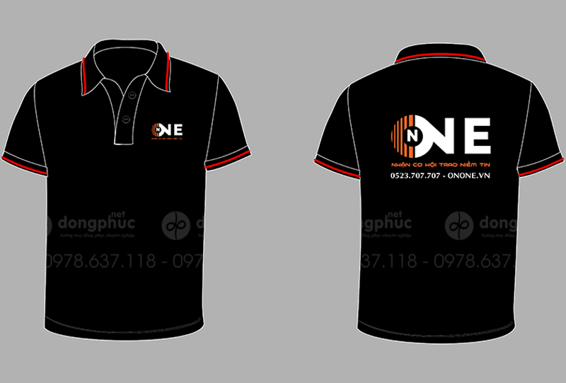 May và in áo phông đồng phục ONE