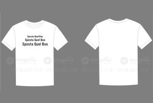 May và in áo phông đồng phục Sposta Quel Bus