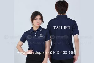 May và in áo phông đồng phục Tailift