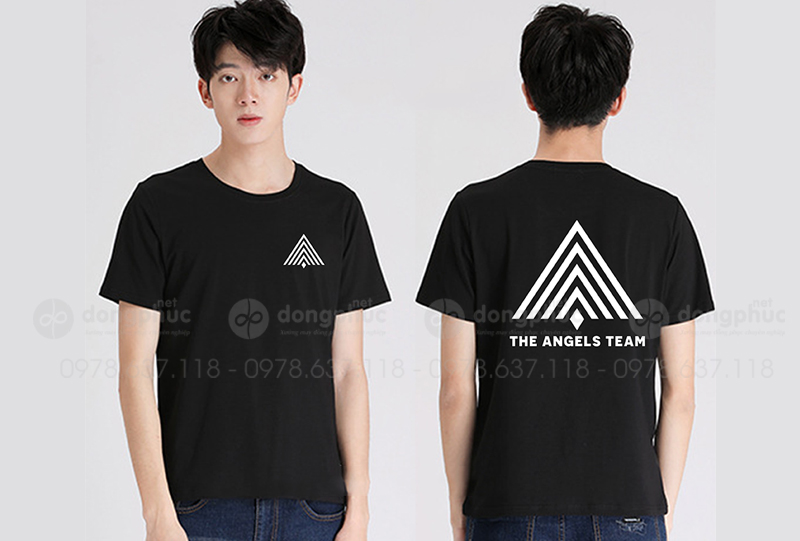May và in áo phông đồng phục The Angels Team