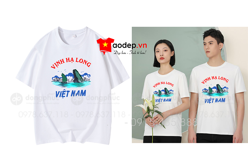May và in áo phông Du lịch Vịnh Hạ Long Việt Nam