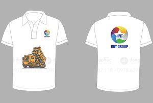 May và in áo phông đồng phục HNT Group