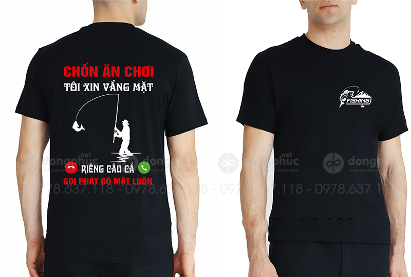 May và in áo phông Hồ Câu Thế Anh
