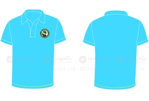 May và in áo phông đồng phục màu xanh da trời Học kỳ quân đội 2023