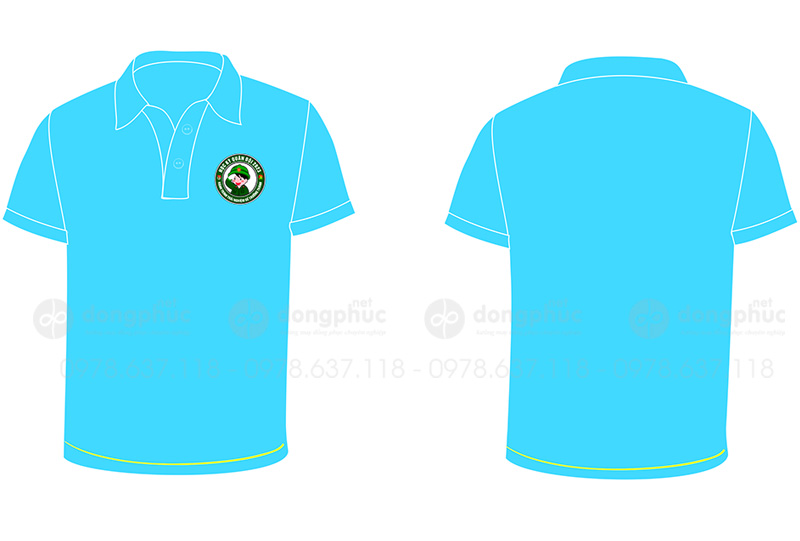 May và in áo phông đồng phục màu xanh da trời Học kỳ quân đội 2023