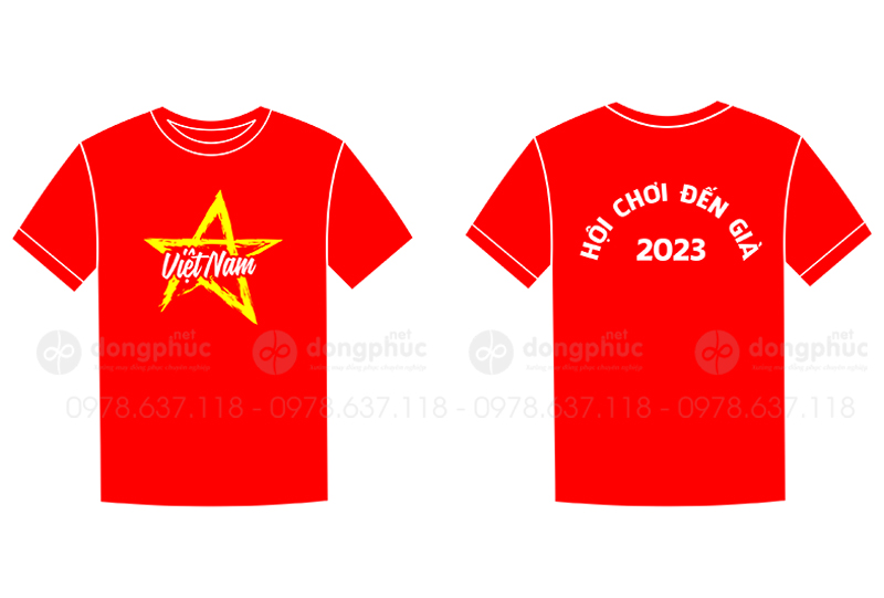 May và in áo phông Hội chơi đến già 2023 Việt Nam