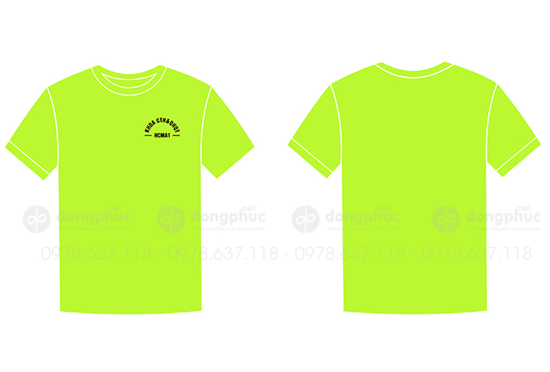 May và in áo phông Khoa CTH&QHQT HCMA1