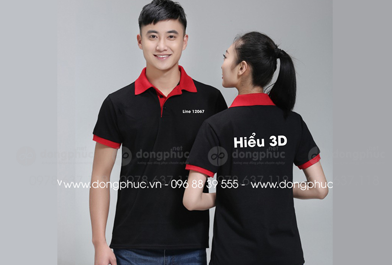 May và in áo phông Line 12067 Hiểu 3D