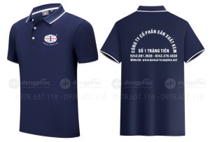 May và in áo phông màu tím than Công ty cổ phần sản xuất kem Số 1 Tràng Tiền