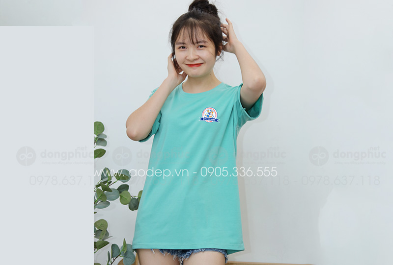 May và in áo phông màu xanh da trời Lớp Lý Trường PTTH chuyên Lam Sơn