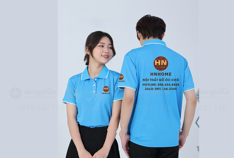 May và in áo phông Công ty nội thất HNHOME